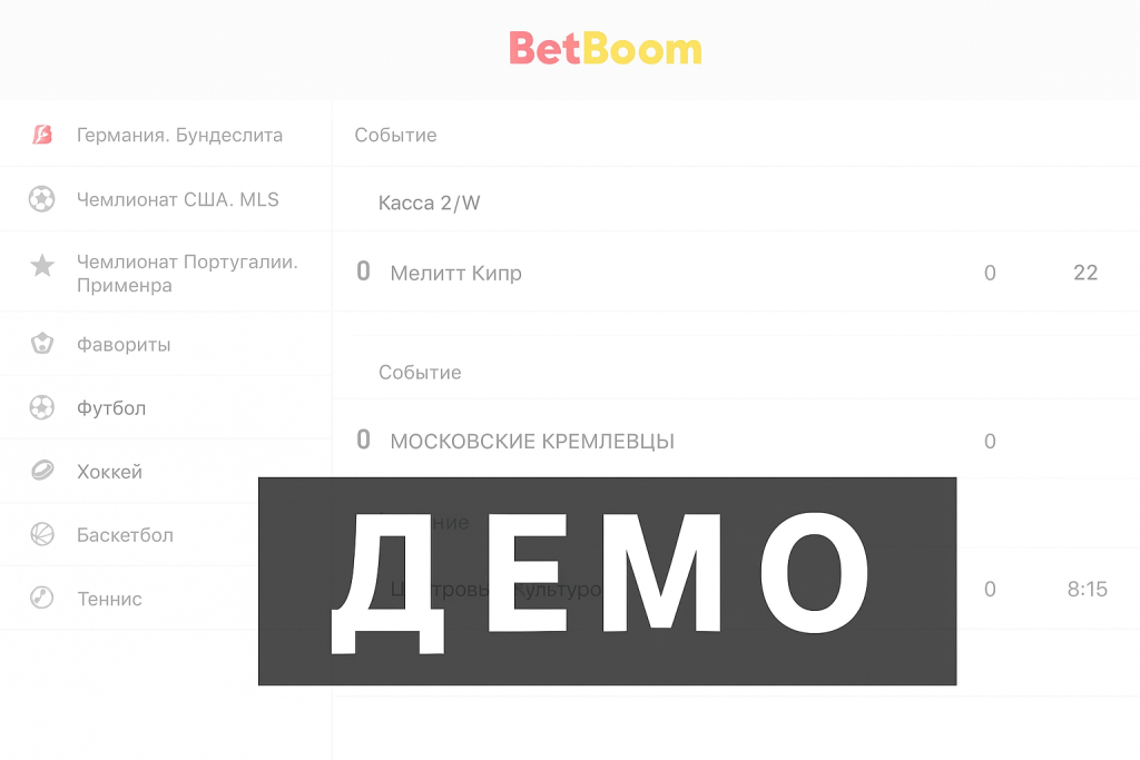 Демо-игры в Бет Бум (Bet Boom): запуск бесплатно и без регистрации