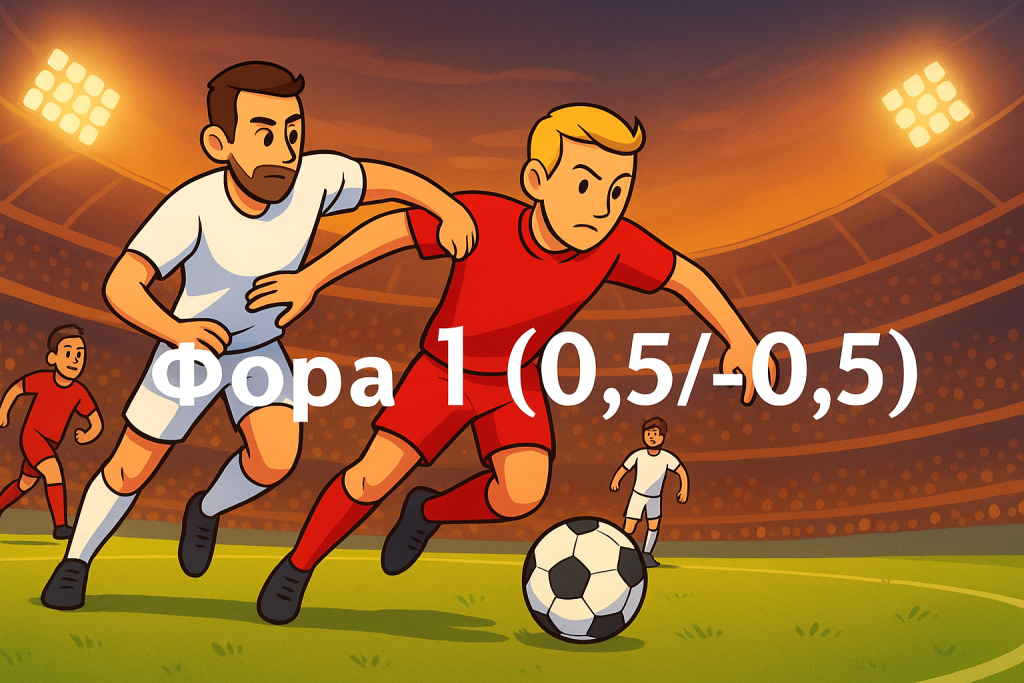 Фора 1 (+0,5/-0,5): простое объяснение и примеры