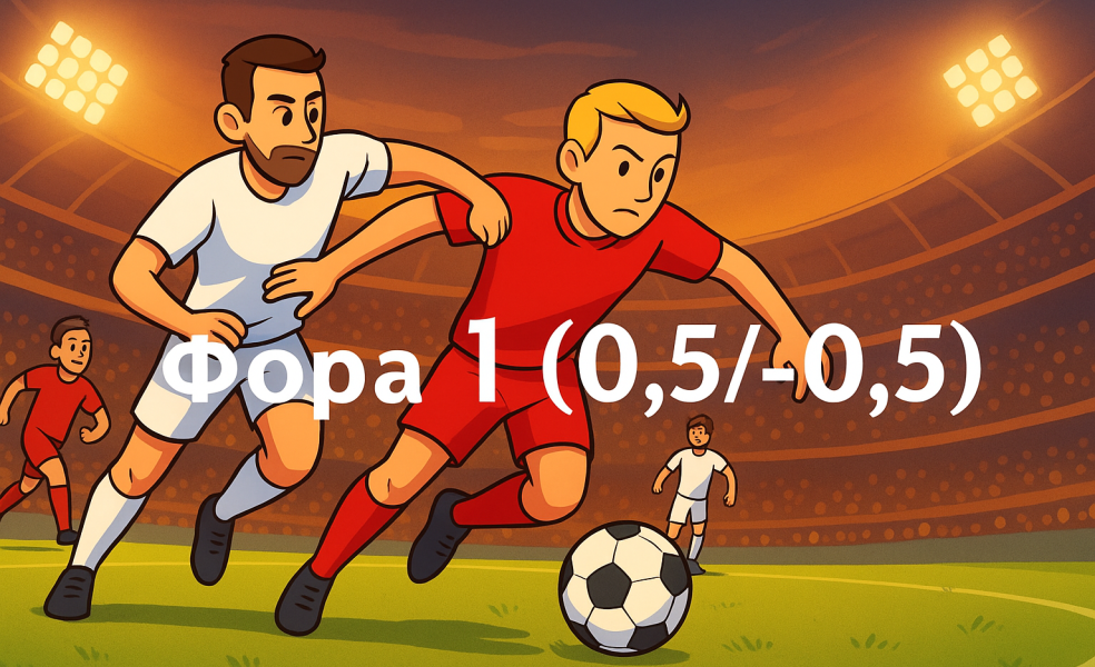Фора 1 (+0,5/-0,5): простое объяснение и примеры