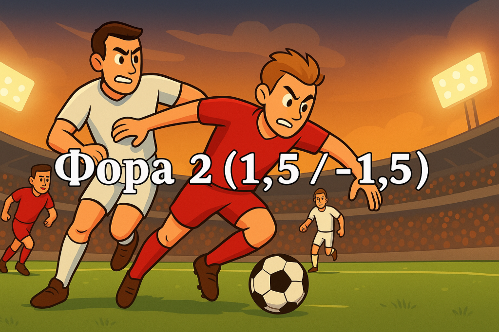Фора 2 (1.5/-1.5) в ставках: быстрый гид по исходам