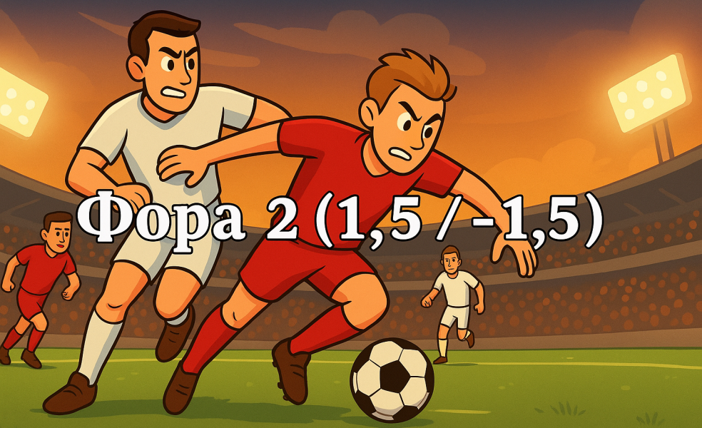 Фора 2 (1.5/-1.5) в ставках: быстрый гид по исходам