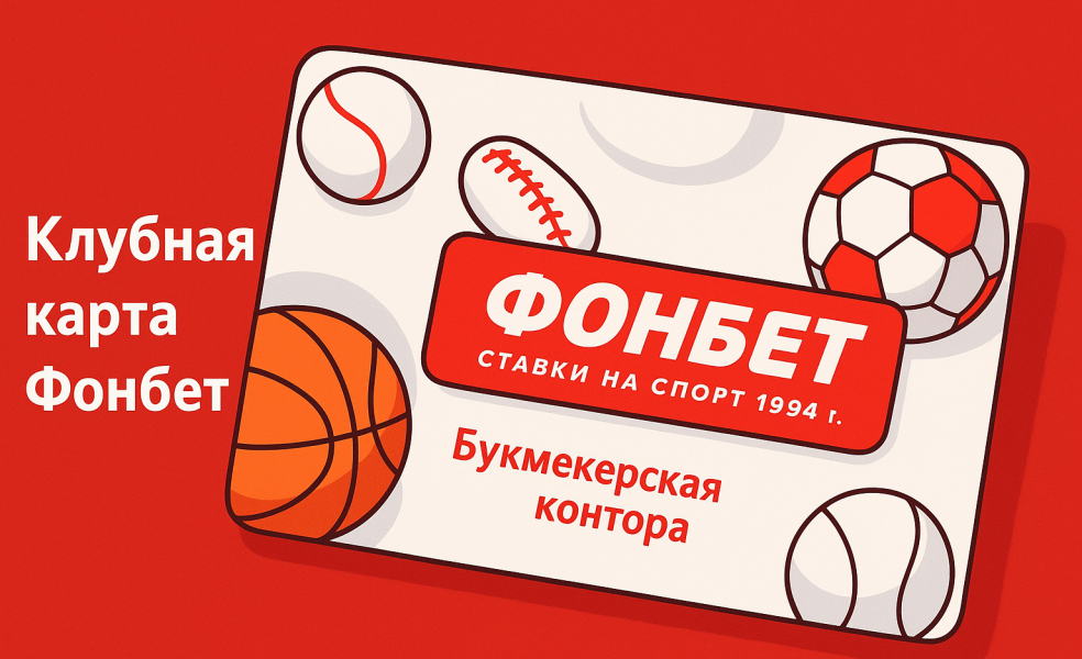Клубная карта Фонбет (Fonbet): оформление, проверка средств и взаимодействие с онлайн-счетом