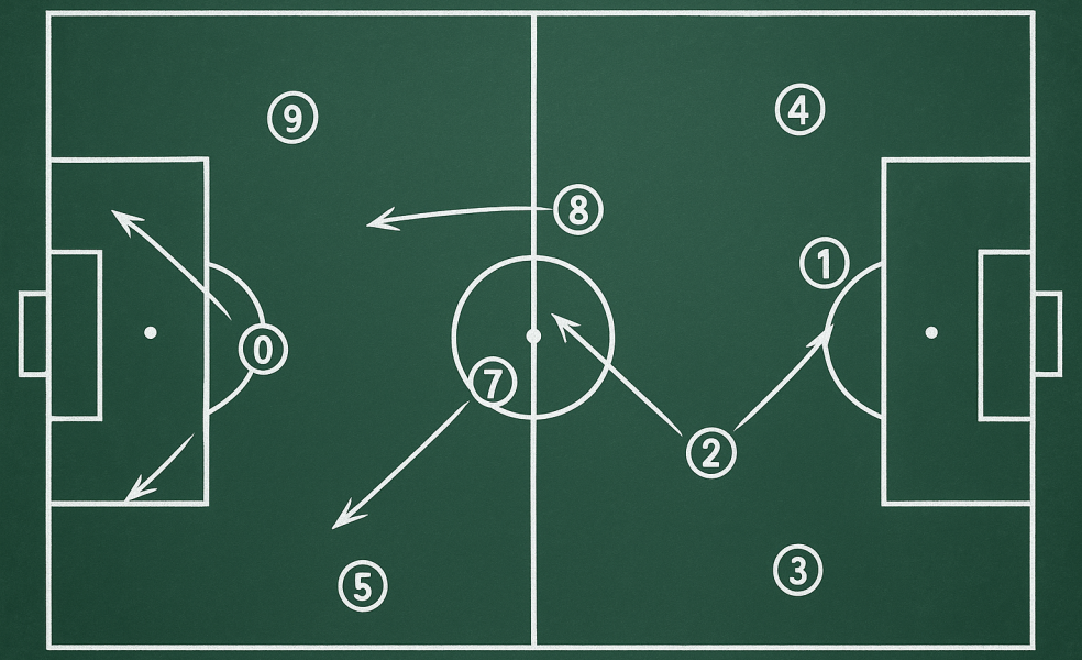 Позиции в футболе: амплуа от вратаря до нападающего — разбор ролей