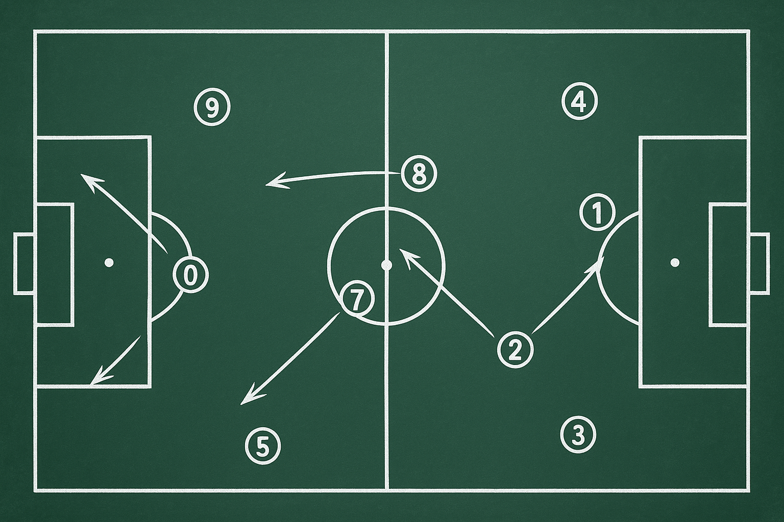 Позиции в футболе: амплуа от вратаря до нападающего — разбор ролей