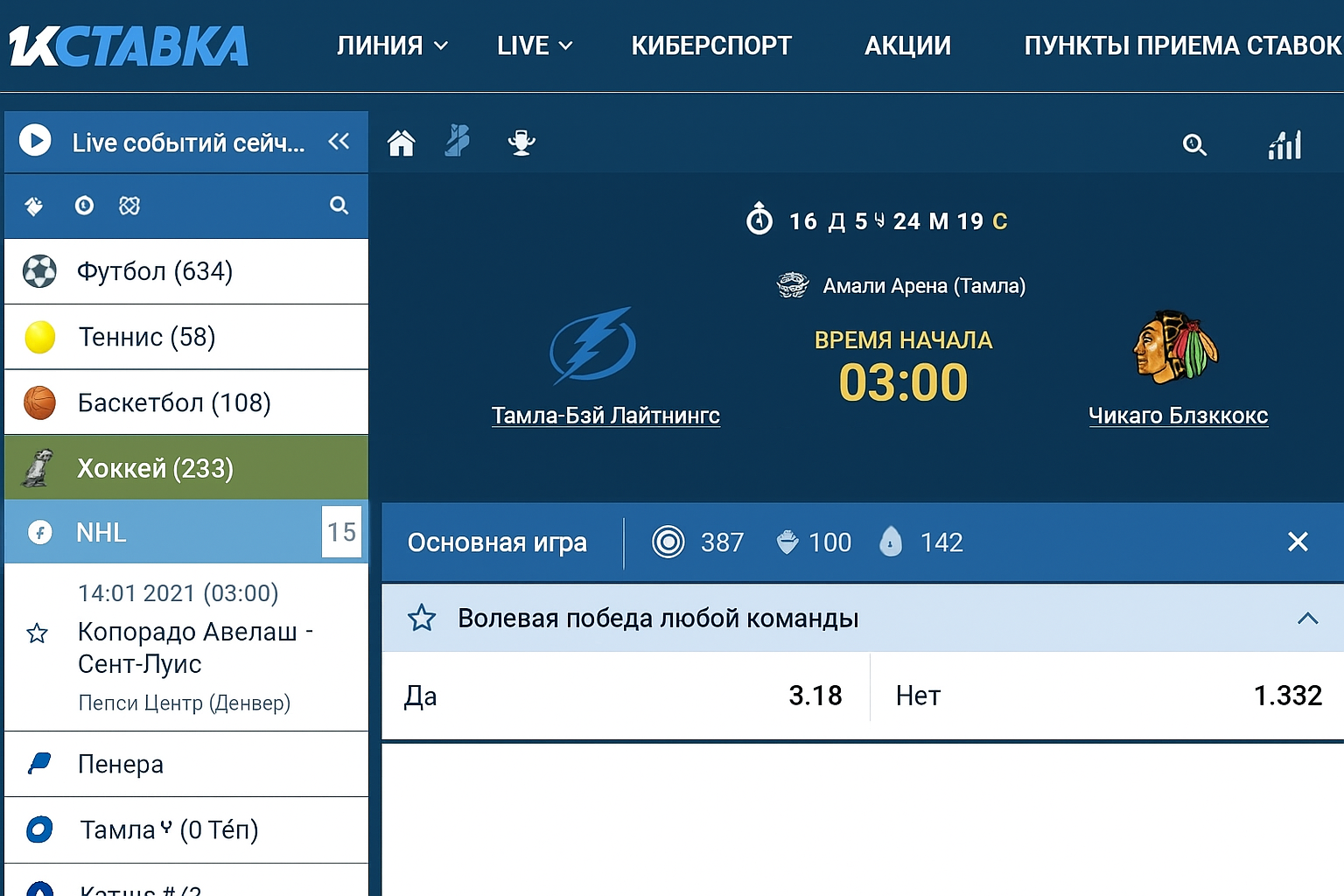 Волевая победа в хоккее: как и когда ставить Волевая победа в хоккее: как и когда ставить