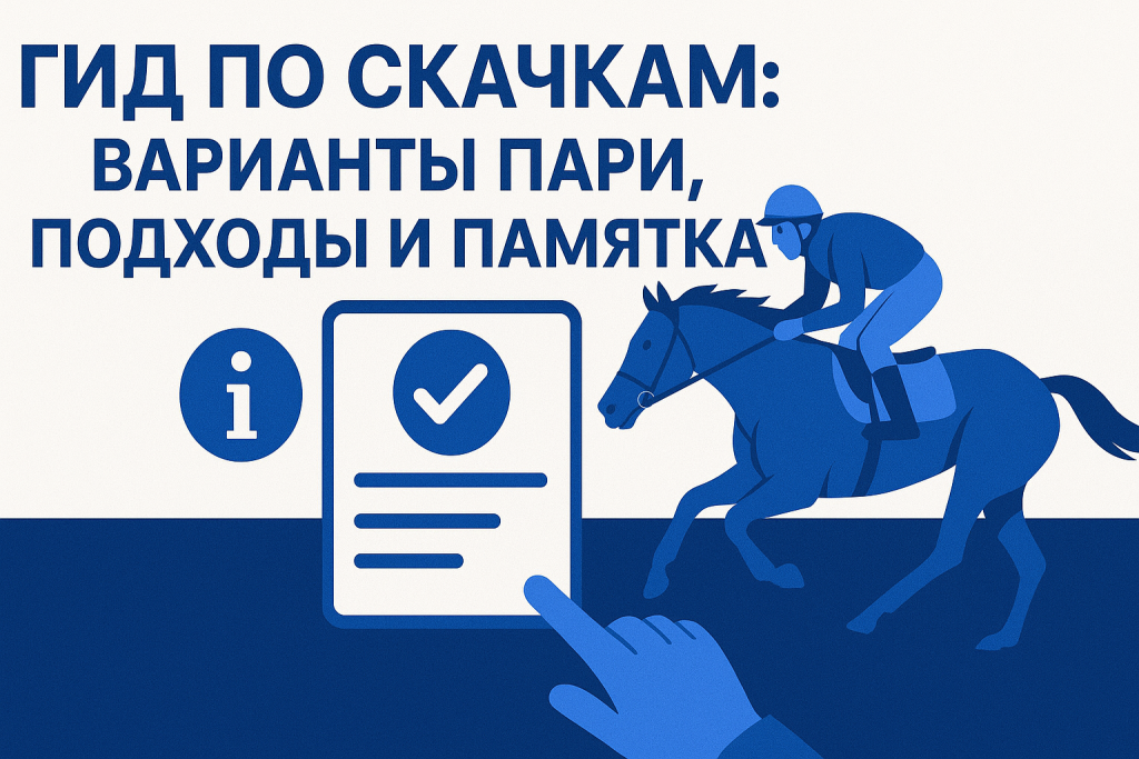 Гид по скачкам: варианты пари, подходы и памятка