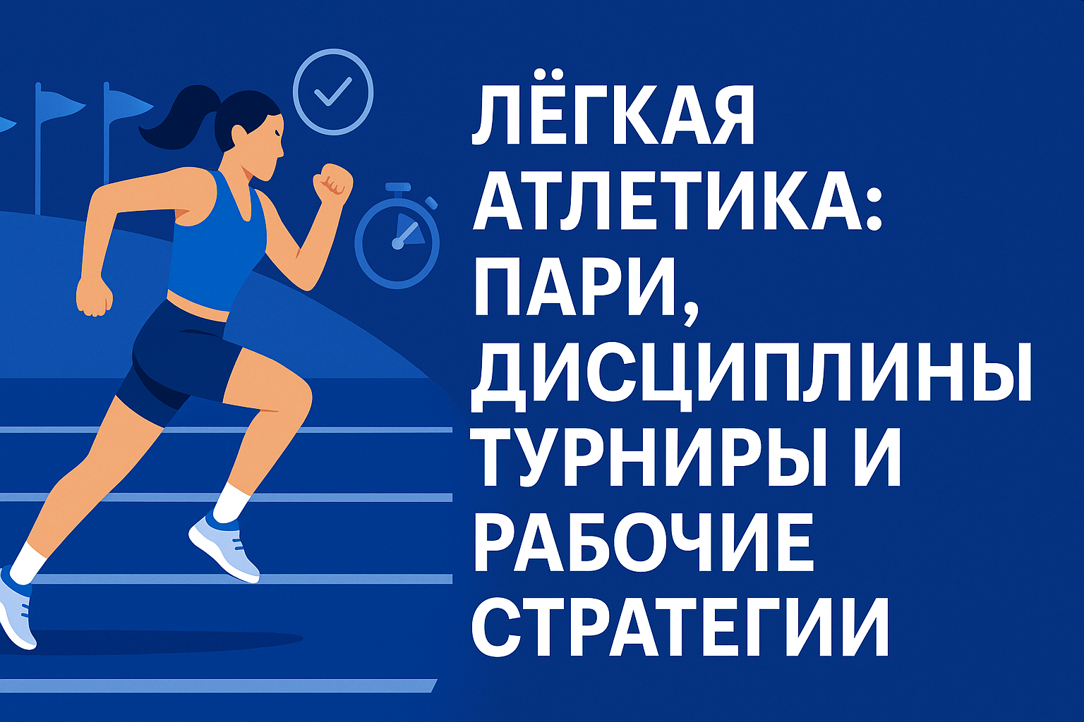Лёгкая атлетика: пари, дисциплины, турниры и рабочие стратегии