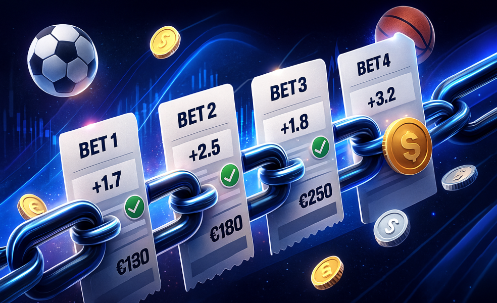 «Цепочка» в ставках: как работает и чем отличается