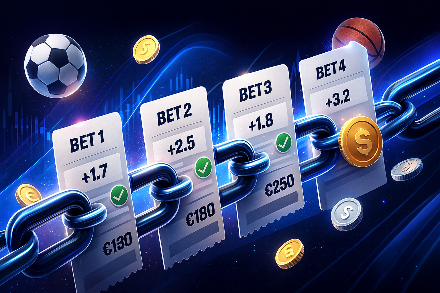 «Цепочка» в ставках: как работает и чем отличается