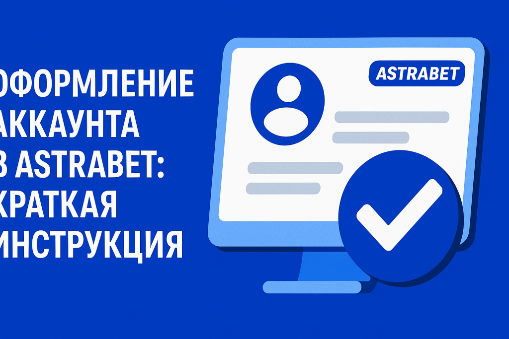 Оформление аккаунта в Astrabet: краткая инструкция