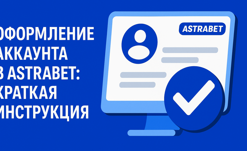 Оформление аккаунта в Astrabet: краткая инструкция