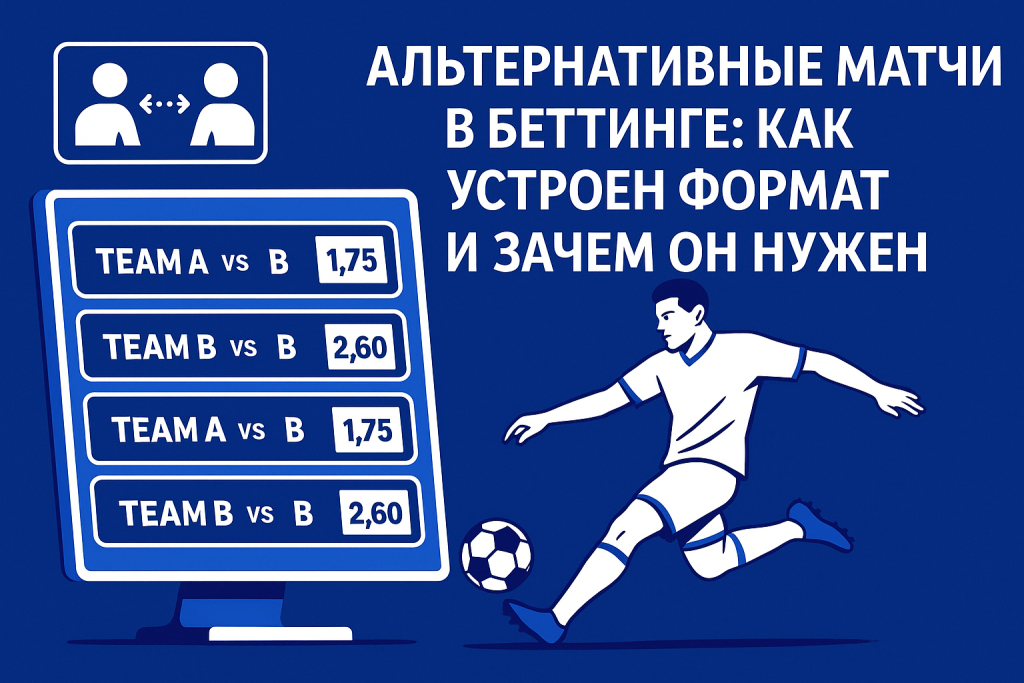 Альтернативные матчи в беттинге: как устроен формат и зачем он нужен