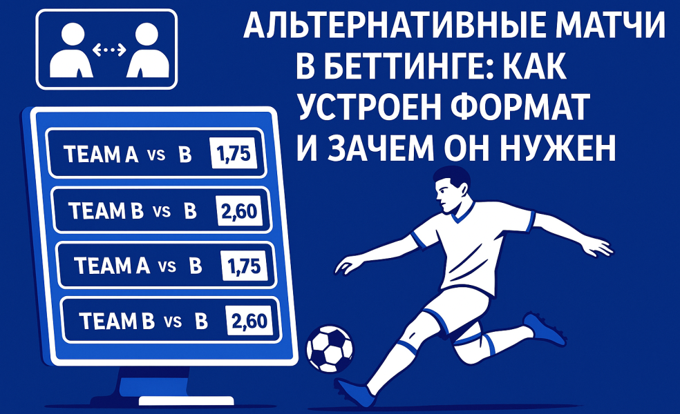 Альтернативные матчи в беттинге: как устроен формат и зачем он нужен