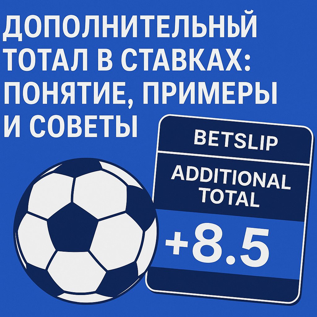 Дополнительный тотал в ставках: понятие, примеры и советы
