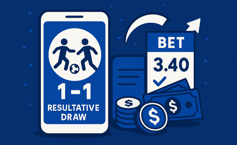 Результативная ничья в футболе: как работает ставка и расчет