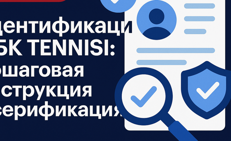 Идентификация в БК Tennisi: пошаговая инструкция и верификация
