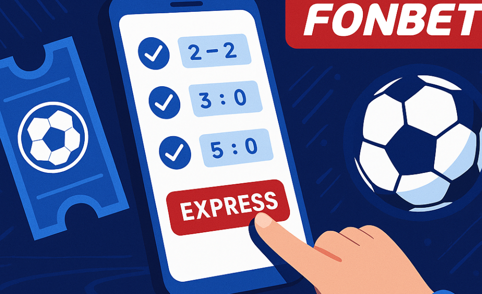 Экспресс ставки в БК Fonbet: как сделать ставку