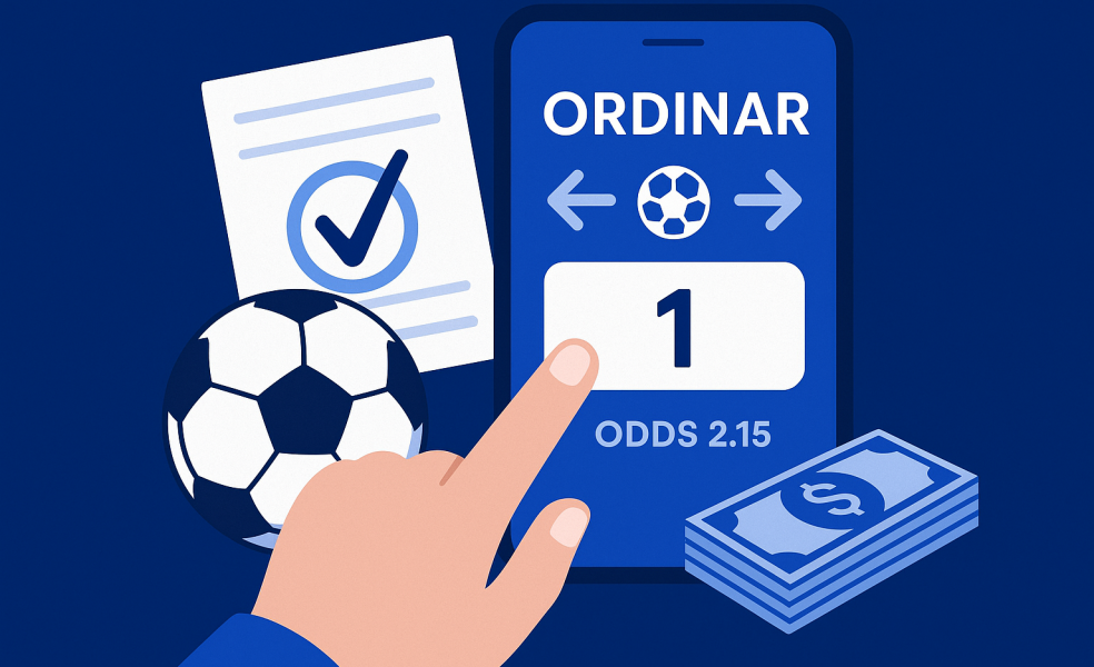 Ординар в ставках на спорт: как работает одиночная ставка