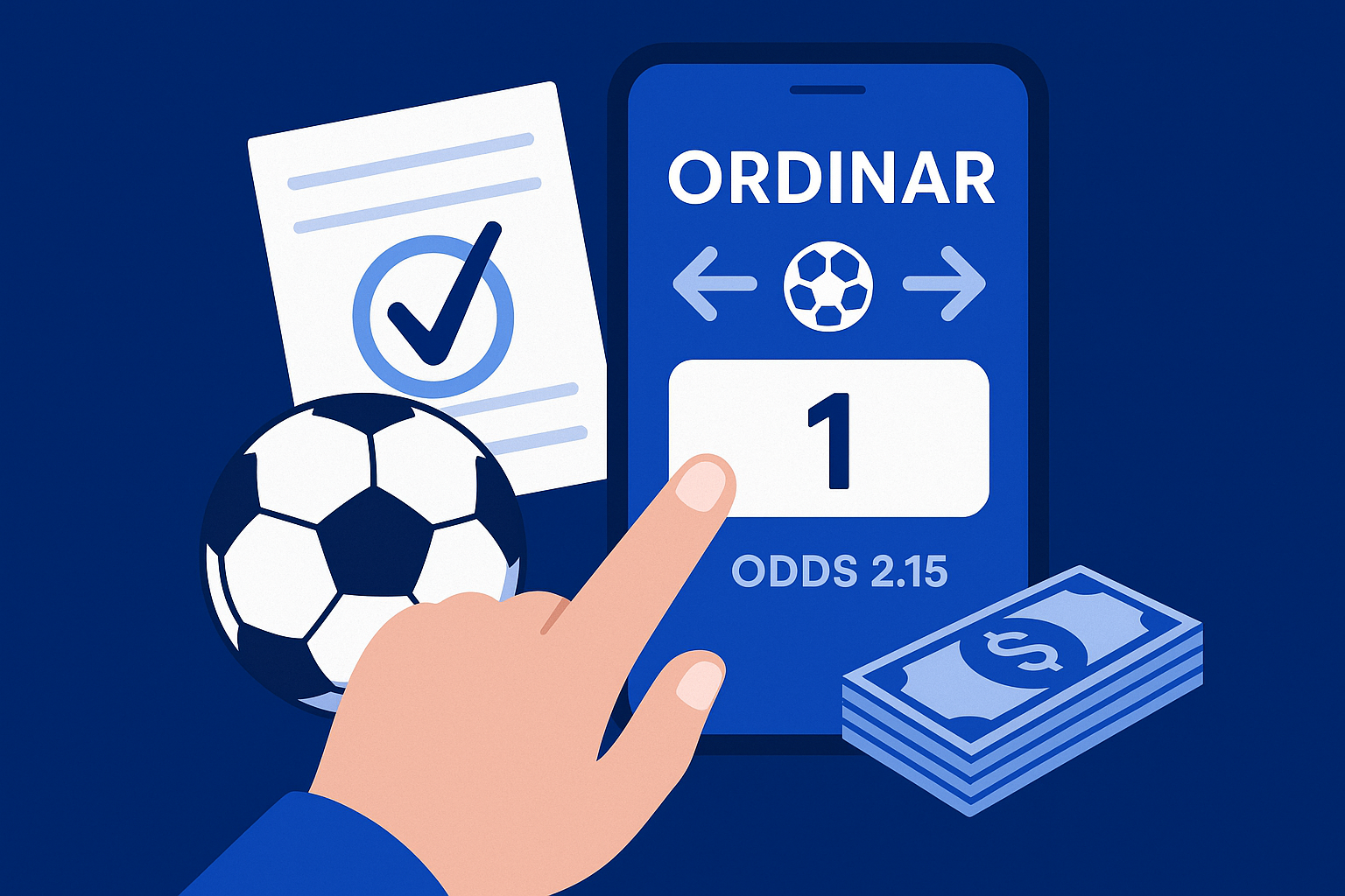 Ординар в ставках на спорт: как работает одиночная ставка