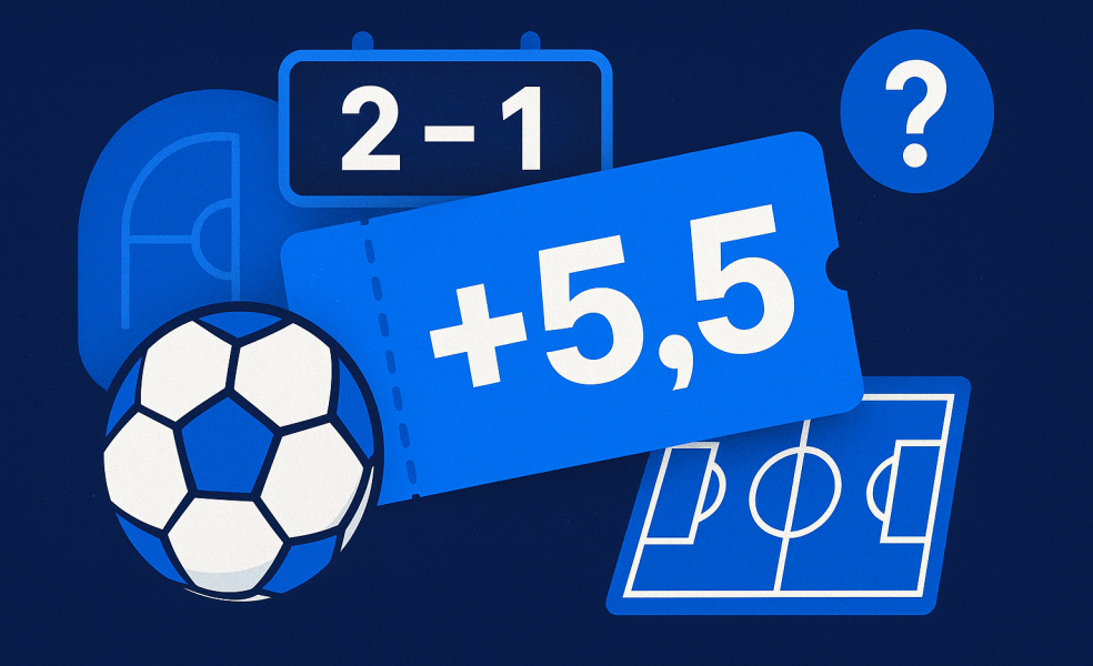 Фора 2 (5.5) в ставках на спорт: как это работает