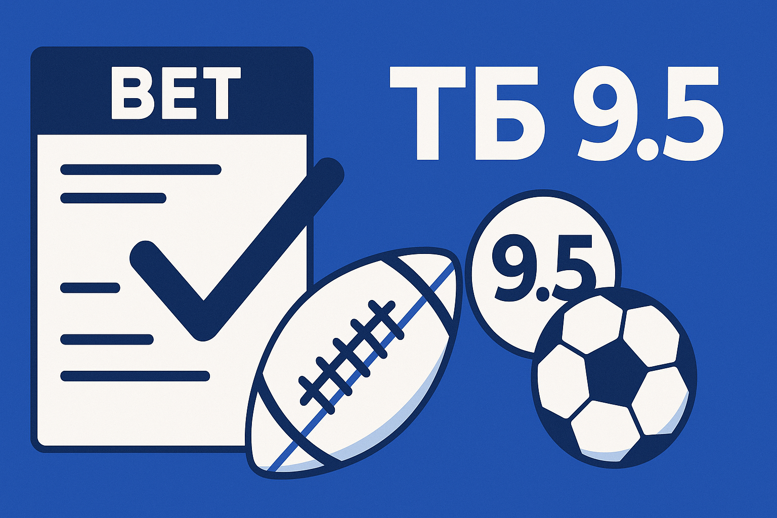 Тотал больше 9.5: что значит ставка ТБ 9.5