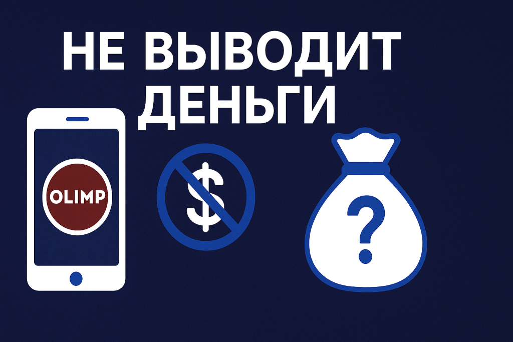 БК Олимп не выводит деньги: как вывести деньги и получить выигрыш в Olimpbet