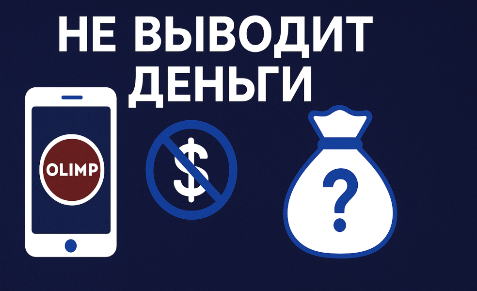БК Олимп не выводит деньги: как вывести деньги и получить выигрыш в Olimpbet