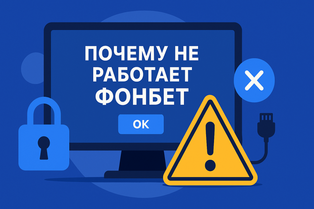 Почему не работает Фонбет: как зайти на сайт БК