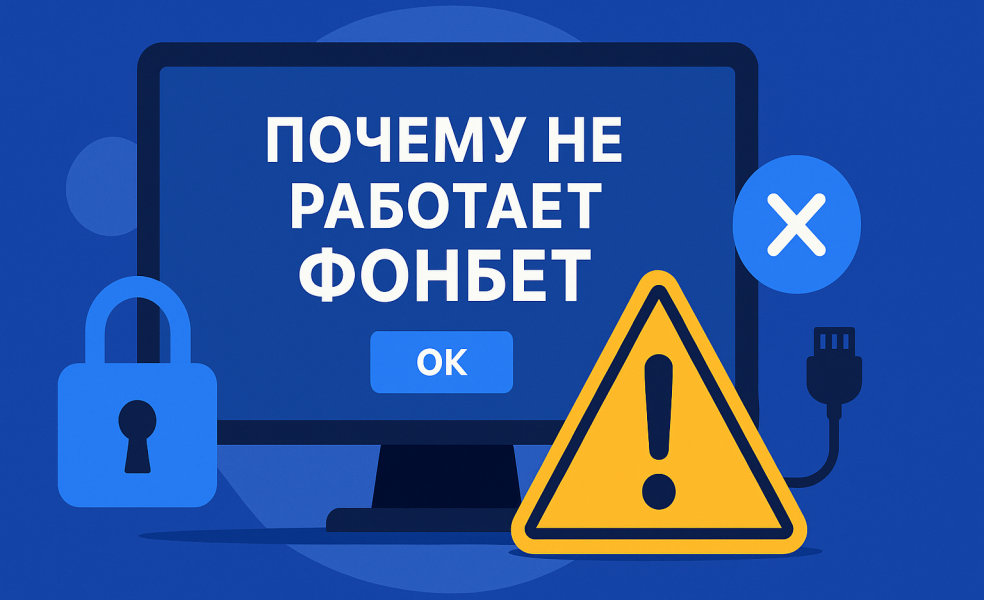 Почему не работает Фонбет: как зайти на сайт БК