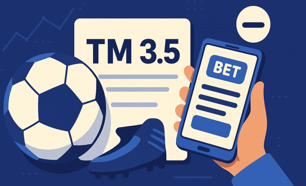 Ставка на тотал: ТМ 3.5 — что значит и как рассчитывается