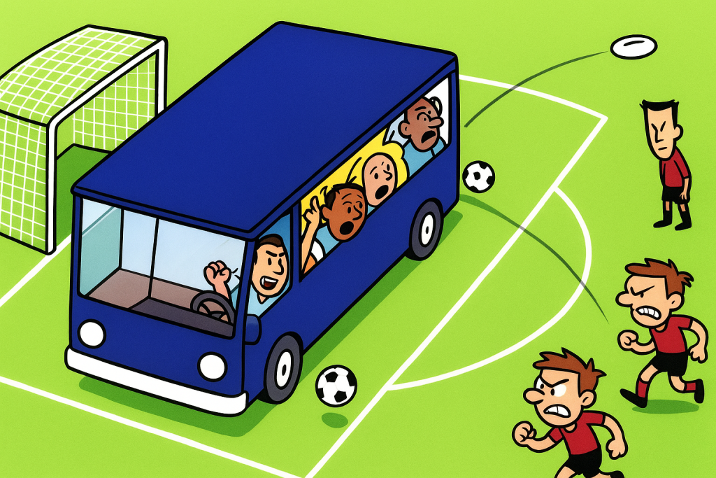 «автобус» в футболе: идея, кейсы и пари на исходы