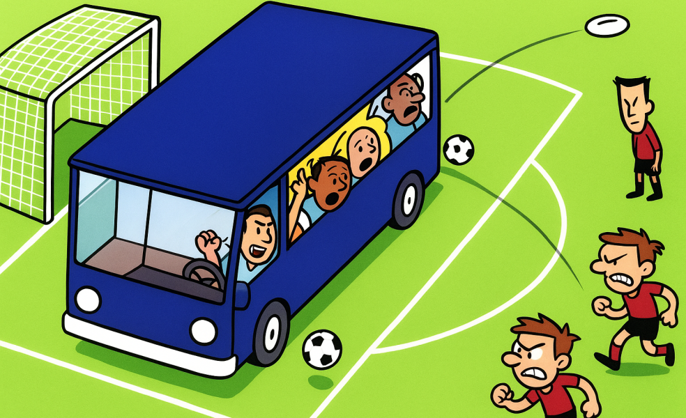«автобус» в футболе: идея, кейсы и пари на исходы