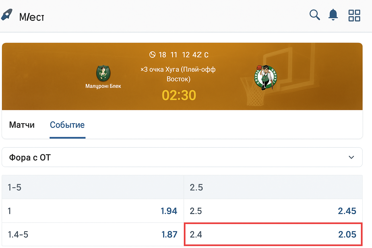 Ф2(+4.5): смысл плюсового гандикапа на вторую сторону Ф2(+4.5): смысл плюсового гандикапа на вторую сторону