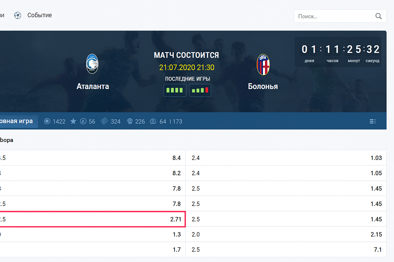 Фора 1 (-2.5): расшифровка рынка, условия выигрыша и примеры Фора 1 (-2.5): расшифровка рынка, условия выигрыша и примеры