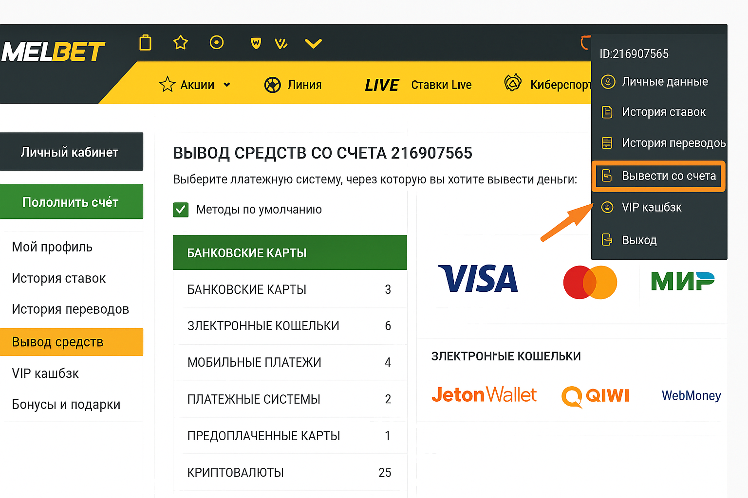 Melbet: варианты вывода денег и лимиты выплат Melbet: варианты вывода денег и лимиты выплат