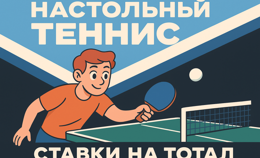 Настольный теннис: ставка на тотал