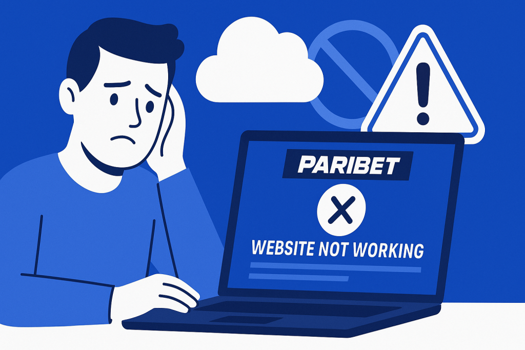 Почему не работает сайт БК Paribet (Parimatch)
