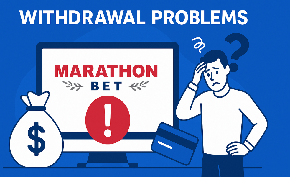 Проблемы с выводом средств в Marathonbet