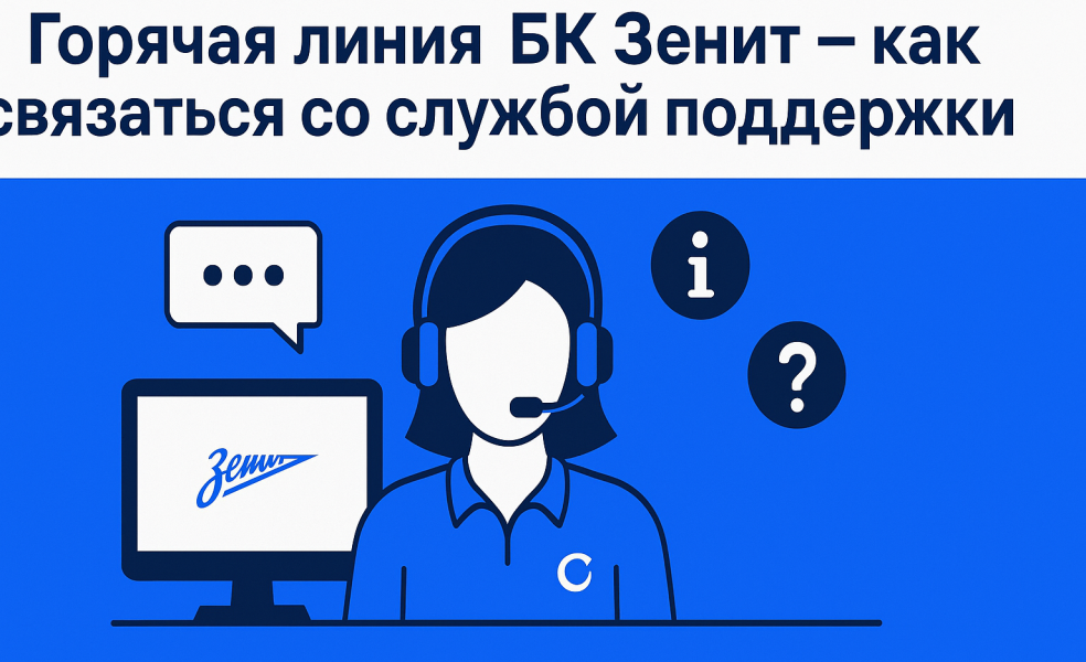 Горячая линия БК Зенит — как связаться со службой поддержки