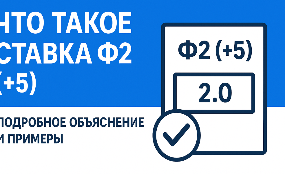 Что такое ставка Ф2 (+5): подробное объяснение и примеры