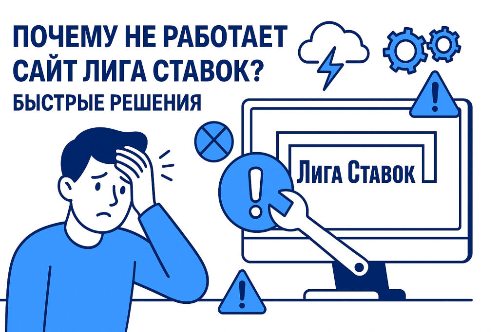Почему не работает сайт Лига Ставок: быстрые решения