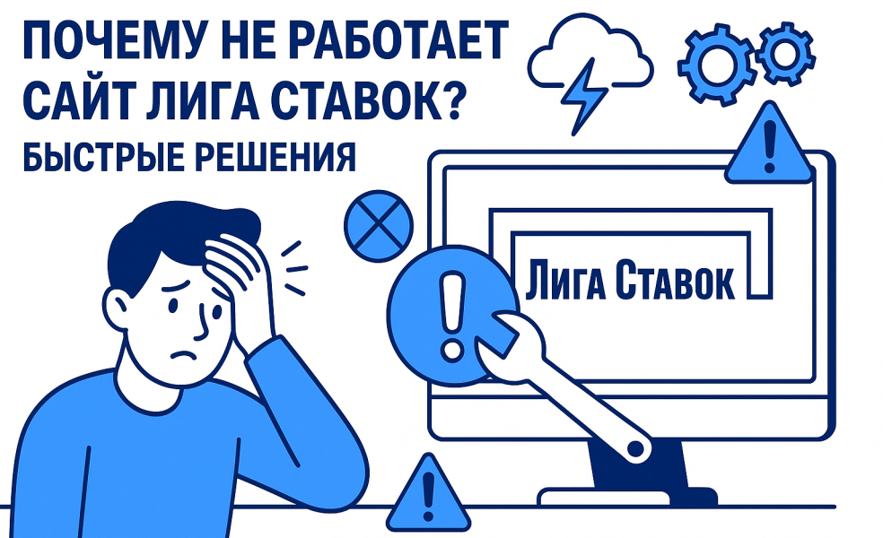 Почему не работает сайт Лига Ставок: быстрые решения