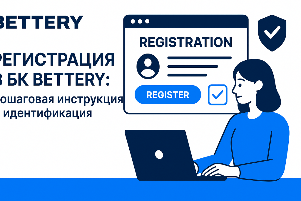 Регистрация в БК BETTERY: пошаговая инструкция и идентификация
