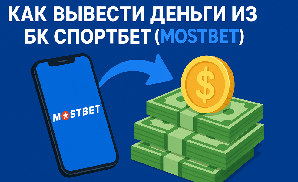 Как вывести деньги из БК СпортБет (Mostbet)