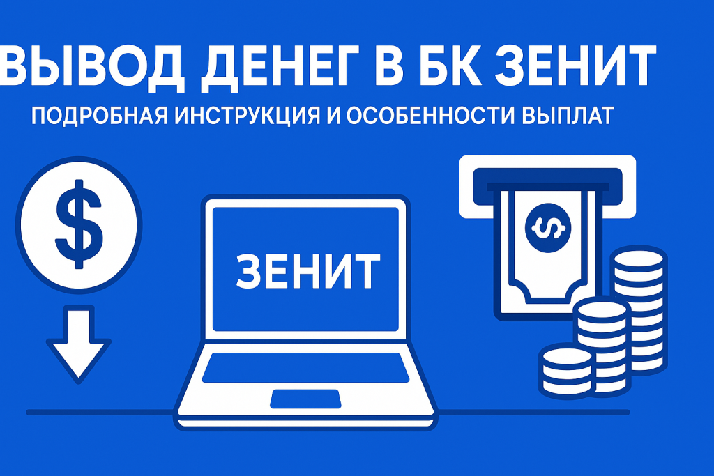 Вывод денег в БК Зенит: подробная инструкция и особенности выплат
