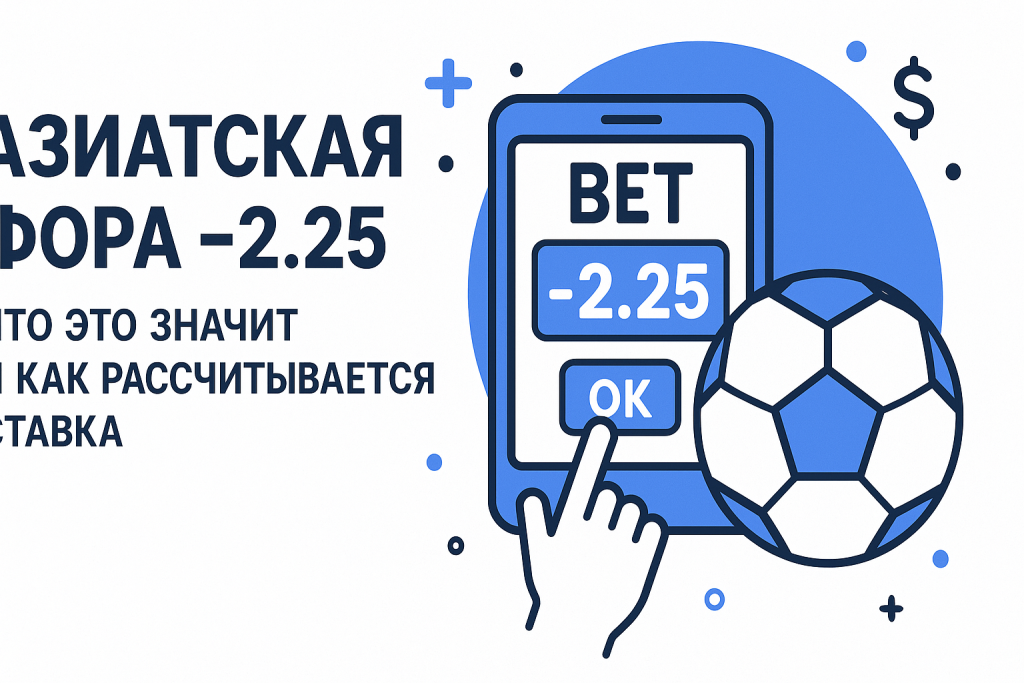 Азиатская фора -2.25: что это значит и как рассчитывается ставка