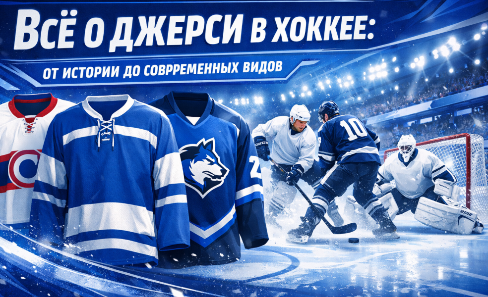 Всё о джерси в хоккее: от истории до современных видов