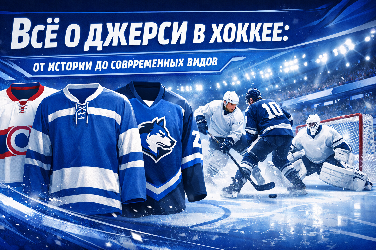 Всё о джерси в хоккее: от истории до современных видов