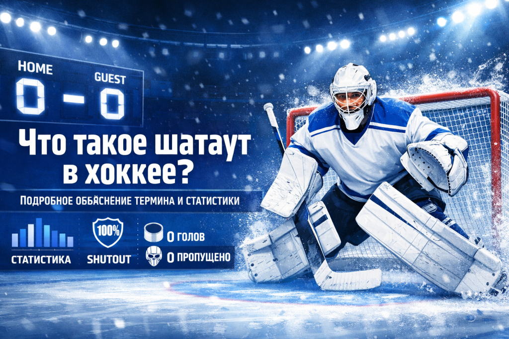 Что такое шатаут в хоккее? Подробное объяснение термина и статистики