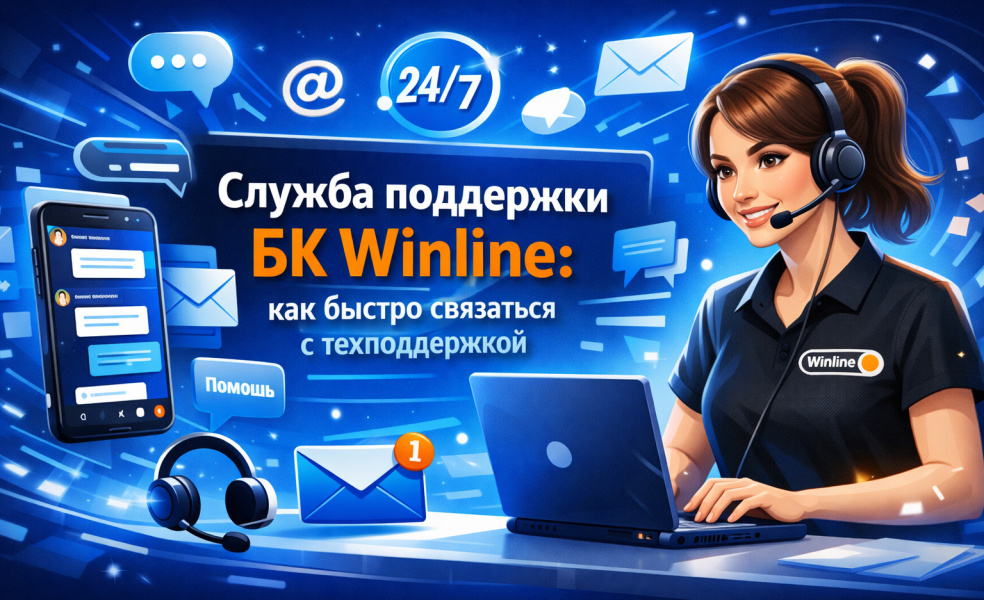 Служба поддержки БК Winline: как быстро связаться с техподдержкой